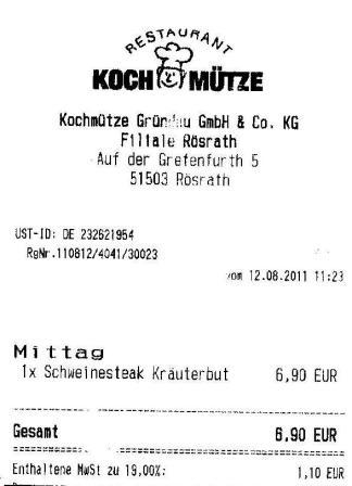 gbaz Hffner Kochmtze Restaurant